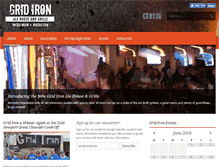 Tablet Screenshot of gridironri.com